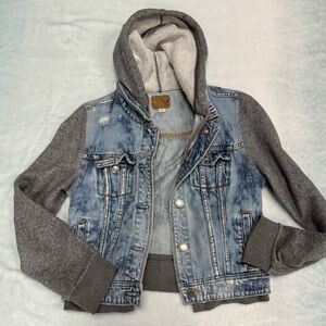 American Eagle Denim/ Sweatshirt jacket